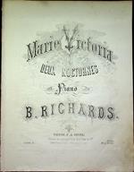 Marie Victoria: deux nocturnes: pour piano