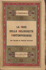 La crisi della religiosità contemporanea: dal Sillabo al Concilio Vaticano