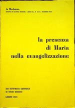 La presenza di Maria nella missione evangelizzatrice del popolo di Dio: 23. settimana nazionale di studi mariani, Loreto 17-21 settembre 1973