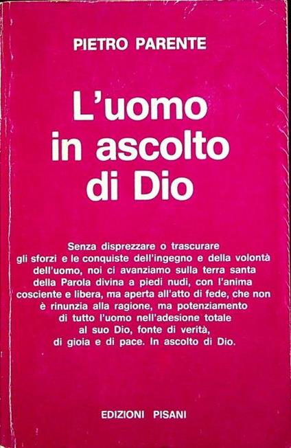 L’uomo in ascolto di Dio - Pietro Parente - copertina
