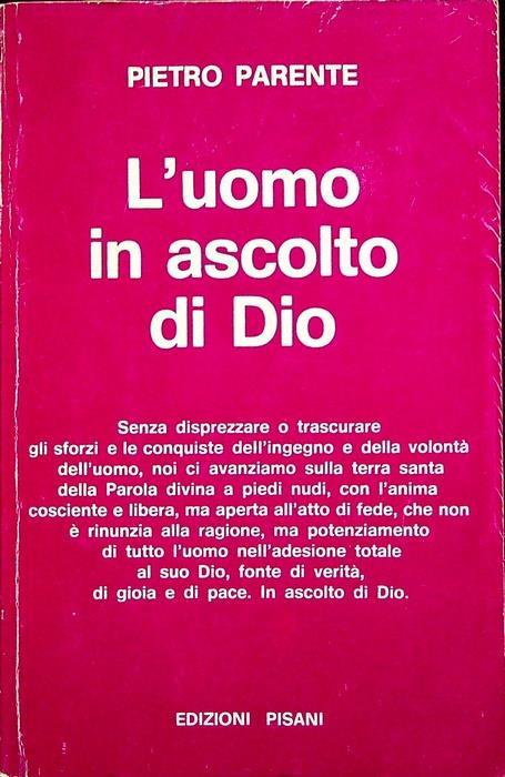 L’uomo in ascolto di Dio - Pietro Parente - copertina