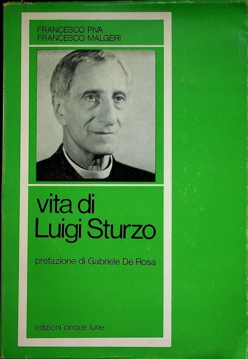 Vita di Luigi Sturzo - Francesco Piva - copertina