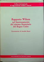 Rapporto Wilson sul finanziamento del sistema finanziario del Regno Unito