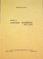 Relitti di Aryas-Rasenna nella Rezia