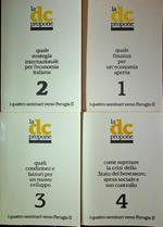 La DC propone: i quattro seminari verso Perugia II: 1. Quale finanza per un’economia aperta: Milano 8 e 9 febbraio 1982 2. Quale strategia internazionale per l’economia italiana: Bari 8 e 9 marzo 1982 3. Quali condizioni e fattori per un nuovo svil