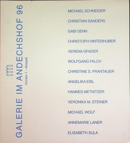 Galerie im Andechshof: 96 - copertina