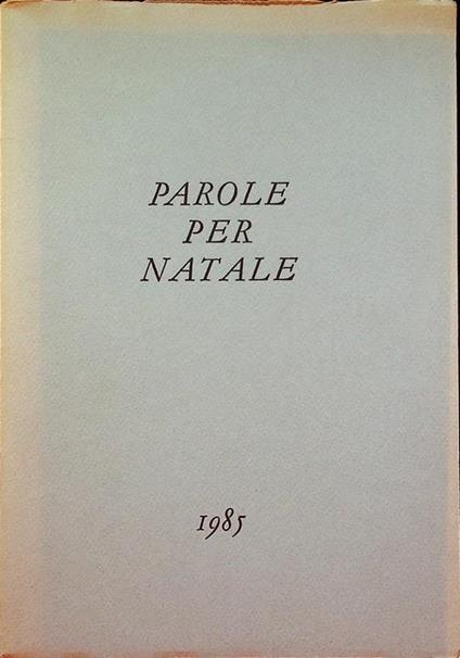 Storia di Natale - Antonio Greppi - copertina
