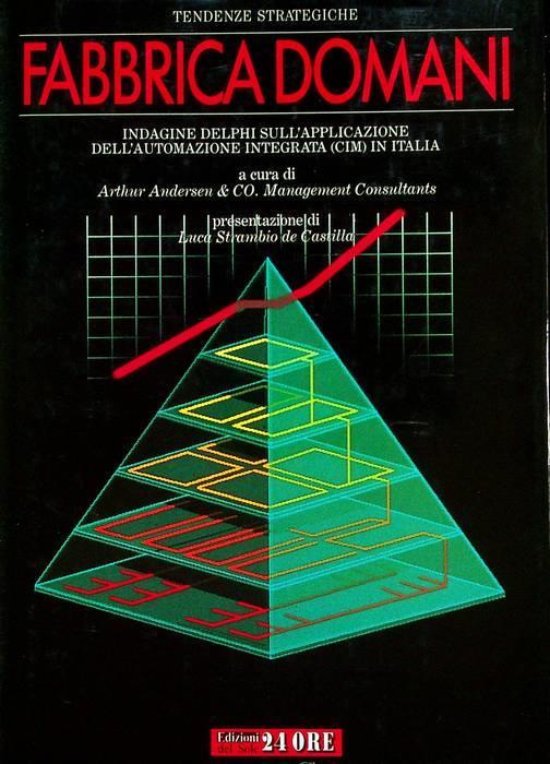 Fabbrica domani: indagine Delphi sull’applicazione dell’automazione integrata, CIM, in Italia - copertina