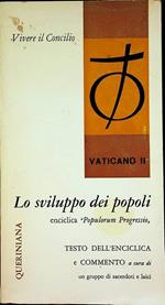 Lo sviluppo dei popoli: introduzione, testo e commento alla lettera enciclica Populorum Progressio