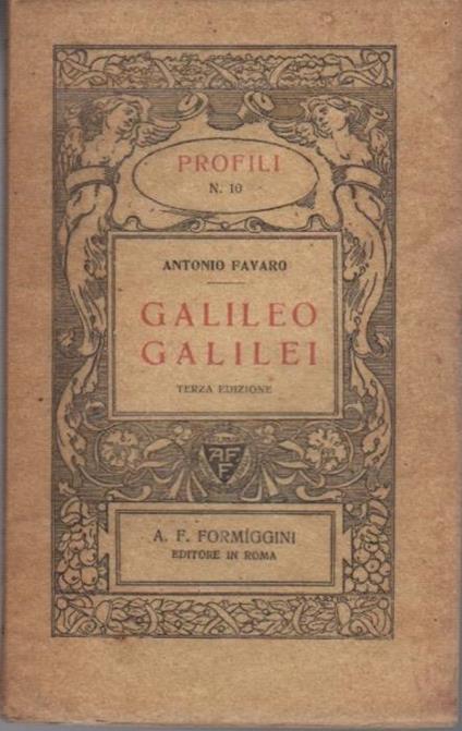 Galileo Galilei - Antonio Favaro - copertina