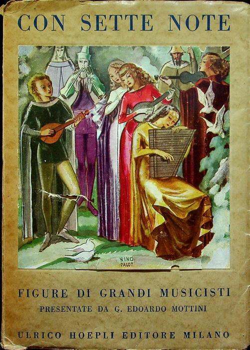 Con sette note: figure di grandi musicisti - G. Edoardo Mottini - copertina