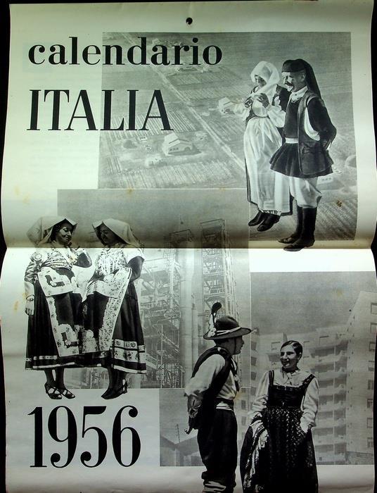 Calendario italia: 1956 - copertina