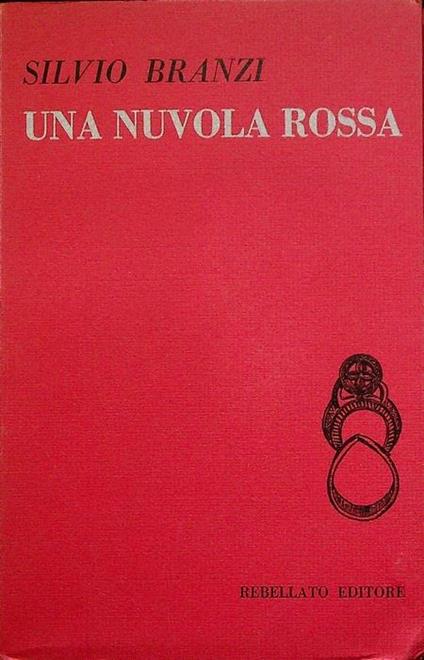 Una nuvola rossa - Silvio Branzi - copertina