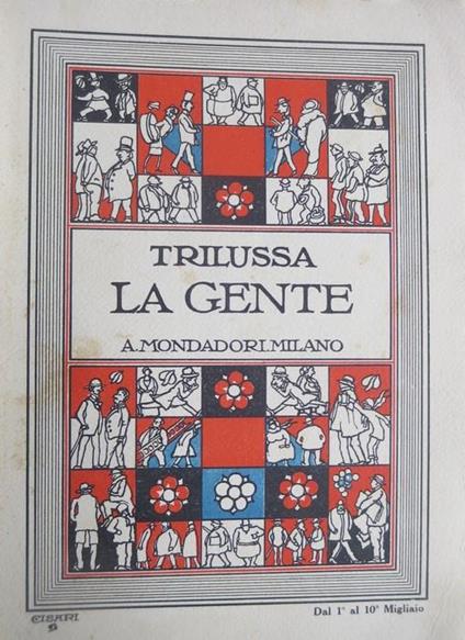 La gente - Trilussa - copertina