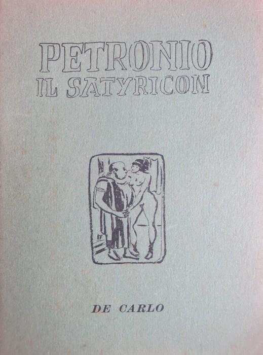 Il Satyricon - Petronio - copertina
