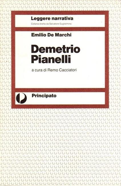 Demetrio Pianelli - Emilio De Marchi - copertina