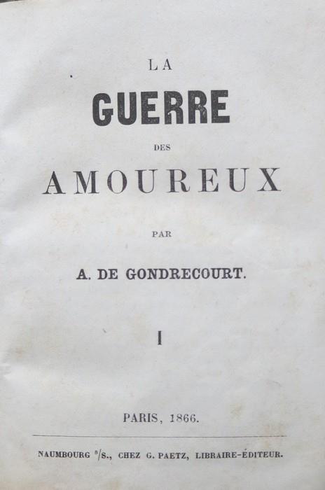 La guerre des amoureux