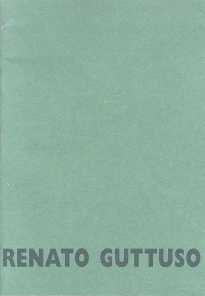 Renato Guttuso - Luigi Serravalli - copertina