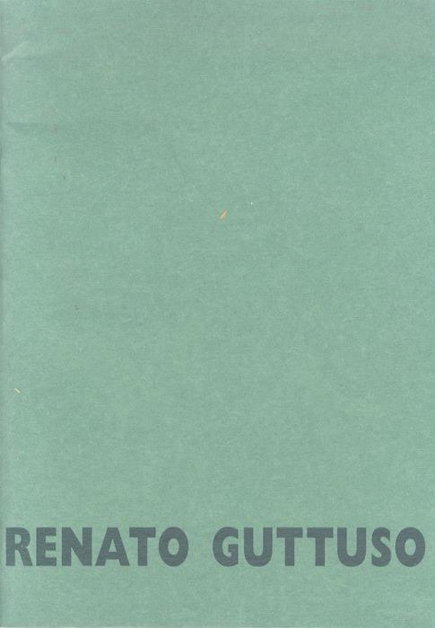 Renato Guttuso - Luigi Serravalli - copertina