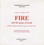 Fire and the game of truth: paintings, drawings, photographs, sculptures of 32 Italian Artists
