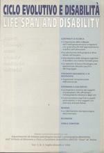 Ciclo evolutivo e disabilità. Vol. 1, N. 2, luglio-dicembre
