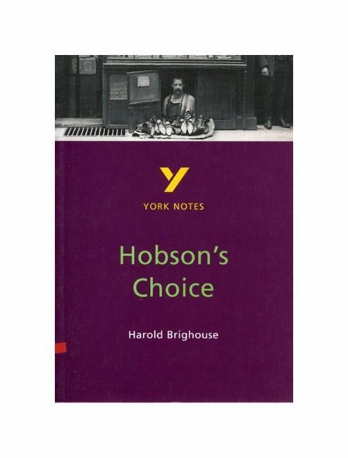 Hobson's Choice: York Notes for GCSE - Brian Dyke - copertina