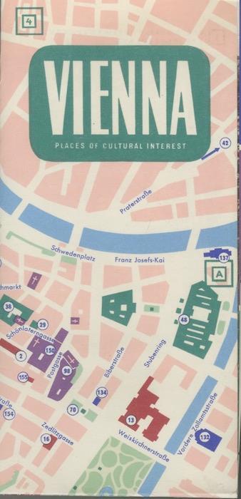 Vienna, places of cultural interest. [Edizione inglese. English edition] - copertina