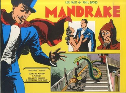 Mandrake: daily strips 1934-35 [dal 11-6-1934 al 15-6-1935]. New comics now 115 - Lee Falk - copertina