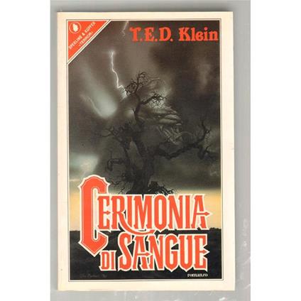 Cerimonia di Sangue - T.E.D. Klein - copertina