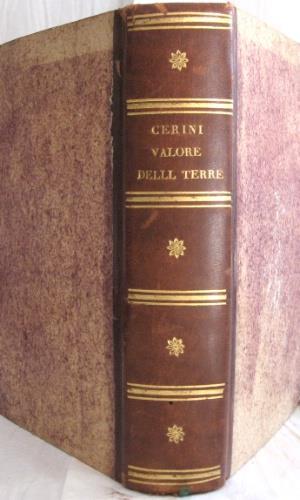 Analisi dell’assoluto valore delle terre - Giuseppe Cerini - copertina