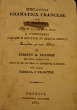 Semplicissima gramatica francese