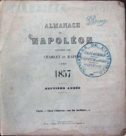 Almanach de Napoléon - copertina