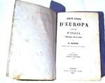 Breve storia d’Europa e specialmente d’Italia dall’anno 476 al 1849 di E. Ricotti Profess. di Storia Moderna nella R. Univ. di Torino