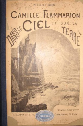 Dans le ciel et sur la terre - Camille Flammarion - copertina