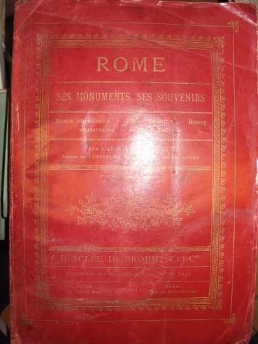 Rome - Chanoine A. Boulfroy - copertina