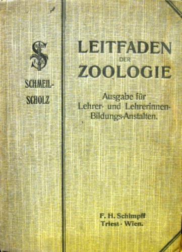 Leitfaden der Zoologie - Otto Schmeil - copertina