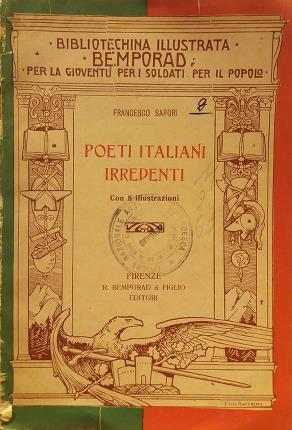 Poeti italiani irredenti - Francesco Sapori - copertina