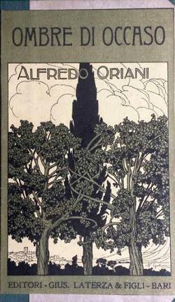 Ombre di Occaso - Alfredo Oriani - copertina