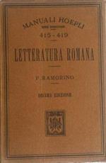 Letteratura romana