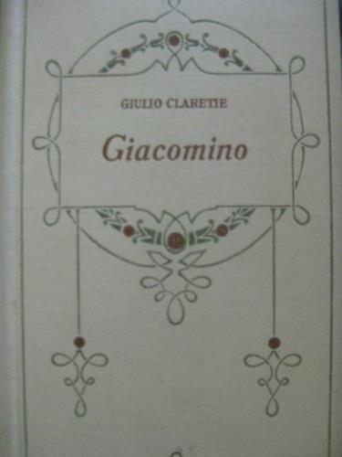 Giacomino - Jules Claretie - copertina