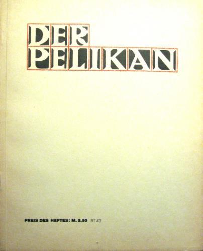 Der Pelikan - copertina