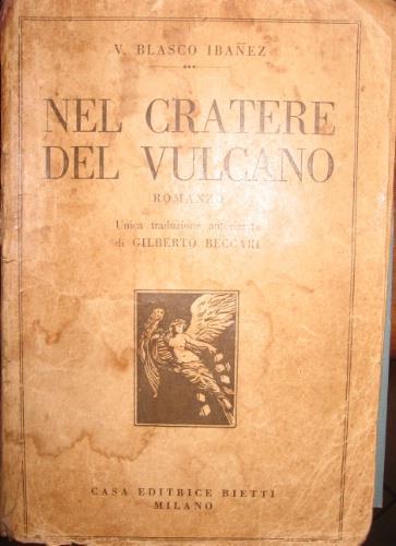Nel cratere del vulcano - Vicente Blasco Ibáñez - copertina