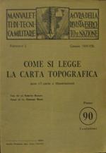 Come si legge la carta topografica