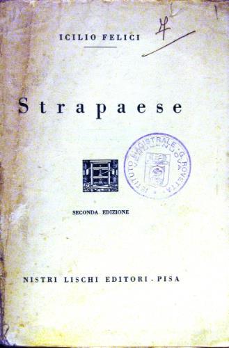 Strapaese - Icilio Felici - copertina