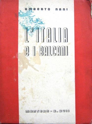 L' Italia e i Balcani - Umberto Nani - copertina