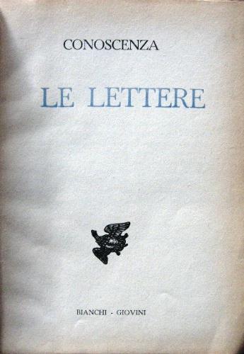 Le lettere - copertina