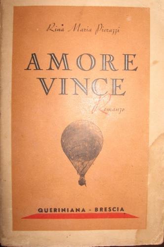 Amore vince - Rina M. Pierazzi - copertina