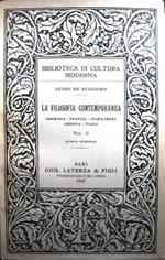 La filosofia contemporanea