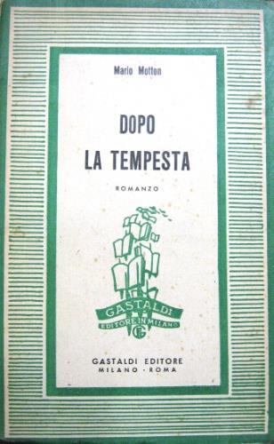 Dopo la tempesta - Mario Motton - copertina