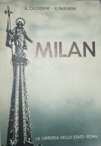 Milan - Aristide Calderini,Roberto Paribeni - copertina